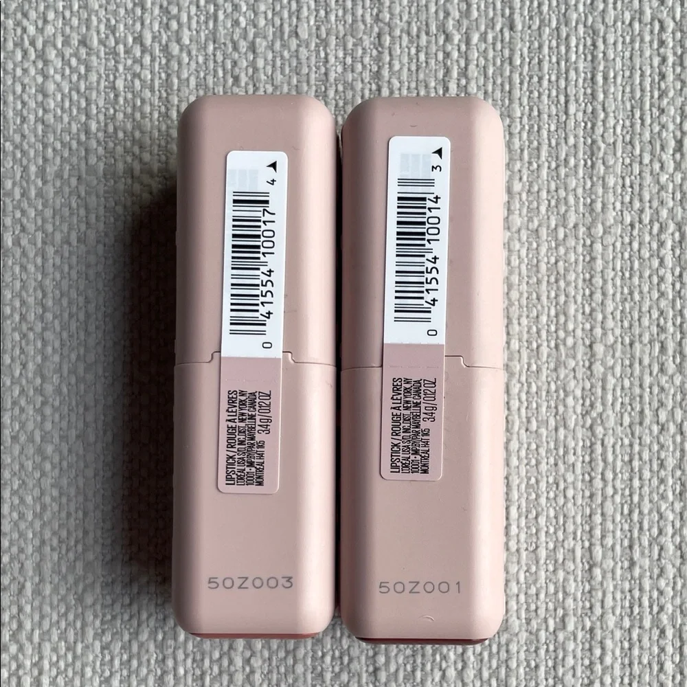 Maybelline Satin Lipstick Duo in shade 103 and 106